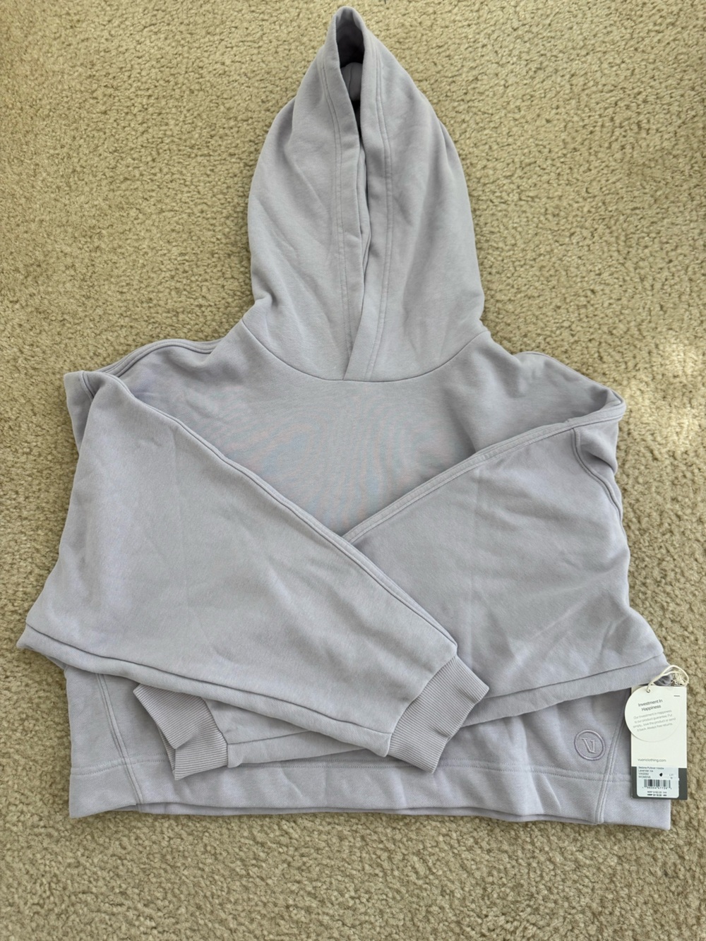 Vuori Sedona Lavender Ice Pullover Hoodie